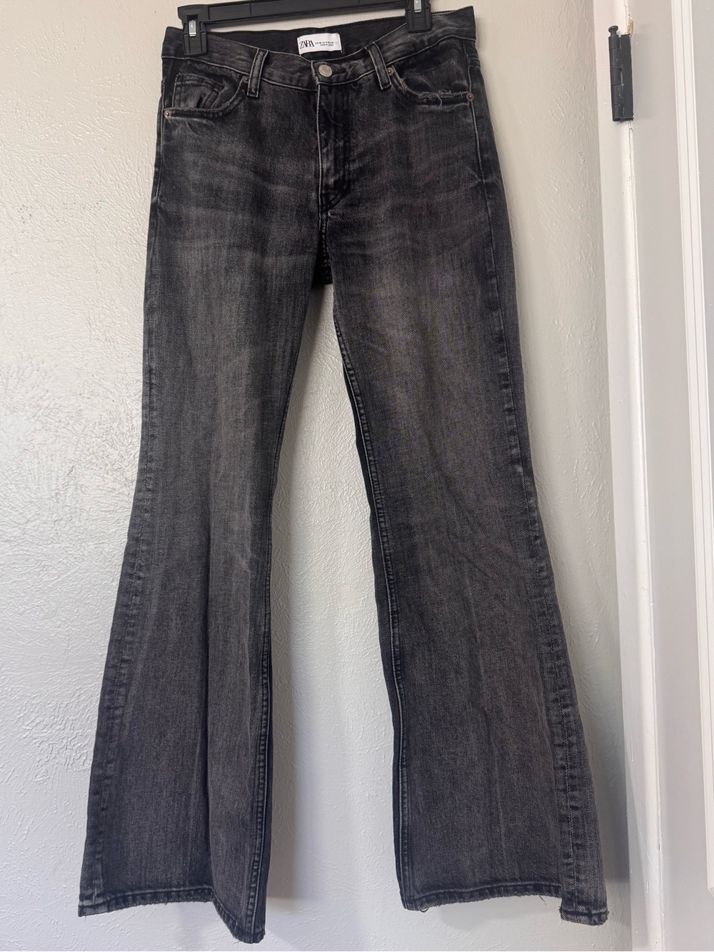 Zara Black Flair Women's Jeans Size 4 Y2K